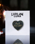 Spectral Sweetheart Glitter Enamel Pin