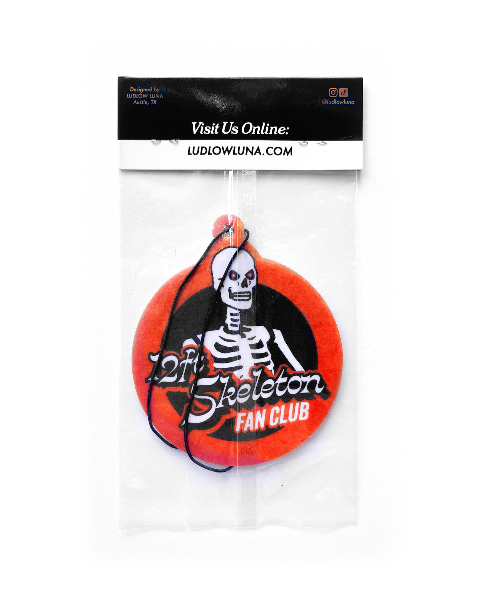 Skeleton Fan Club Air Freshener