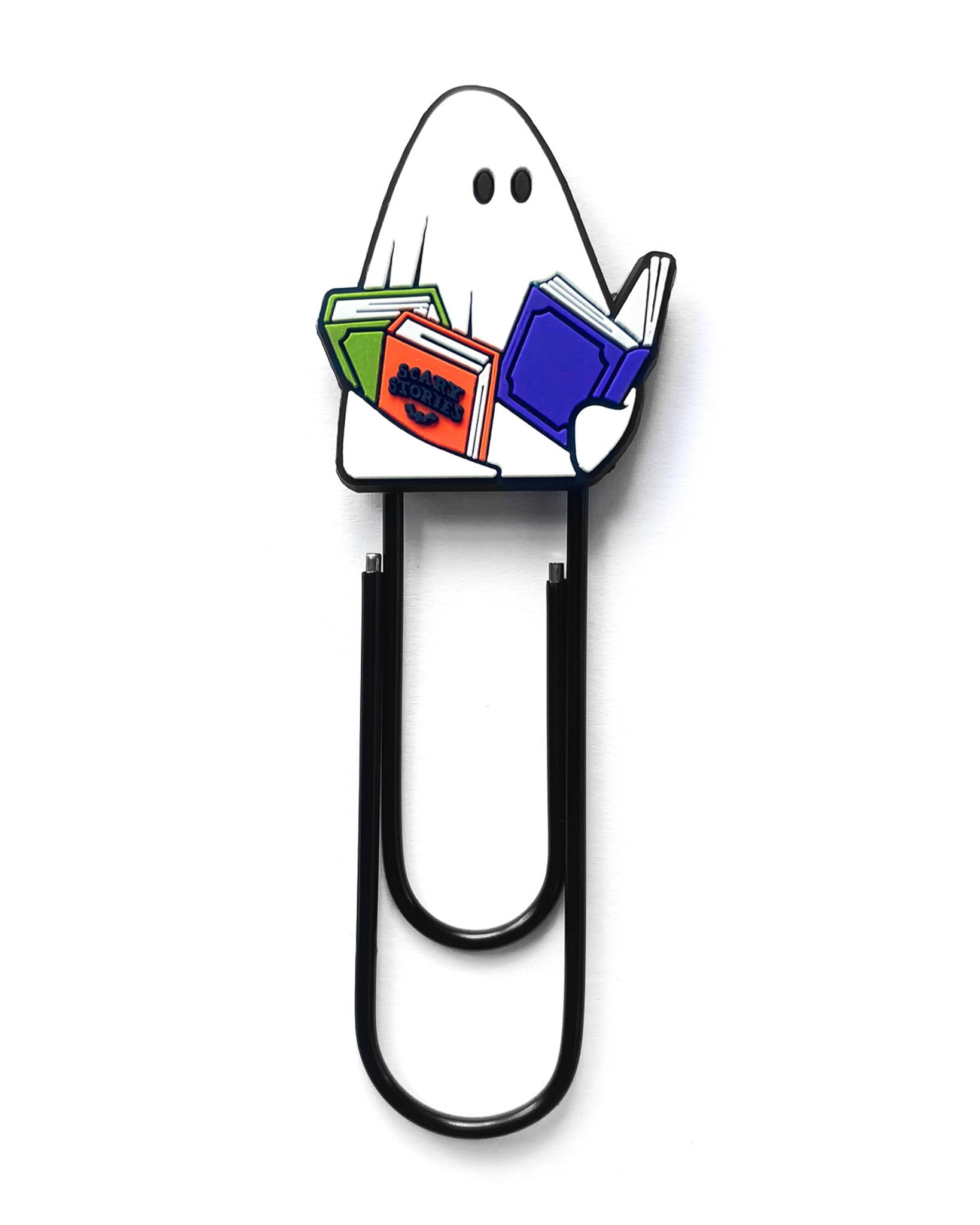 Ghost Reader Paperclip Bookmark