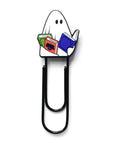 Ghost Reader Paperclip Bookmark