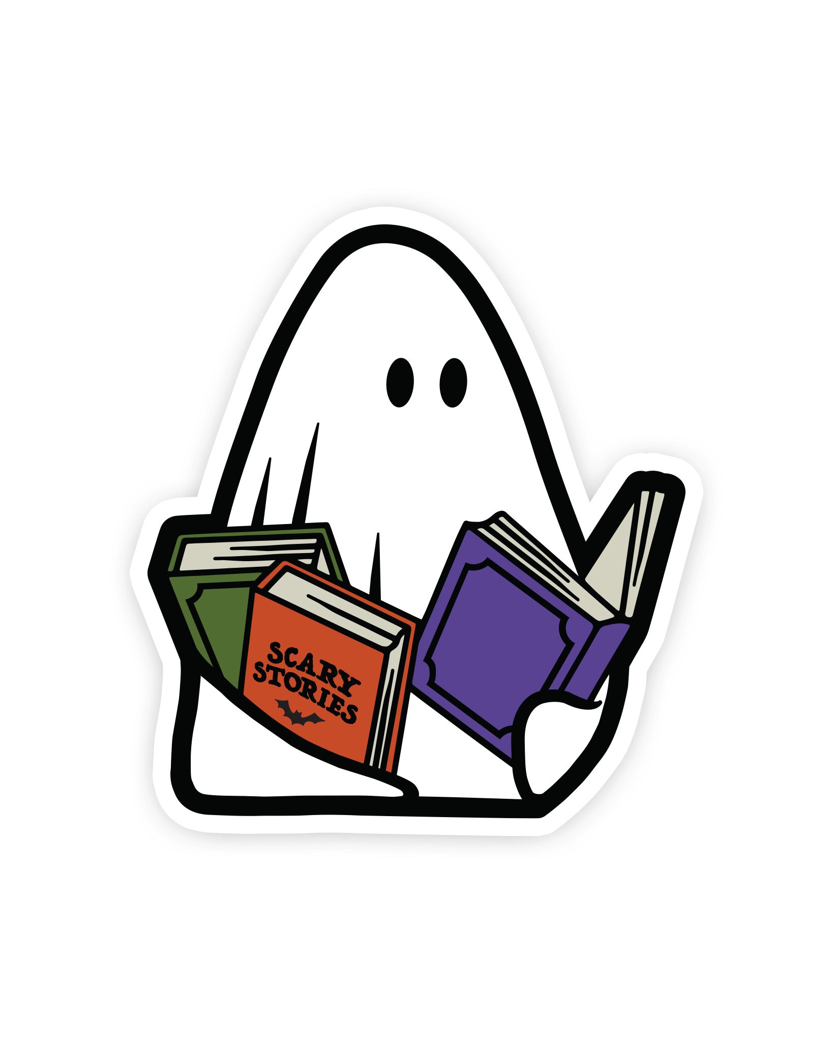 Ghost Reader Sticker