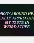 'Weird Stuff' Sticker