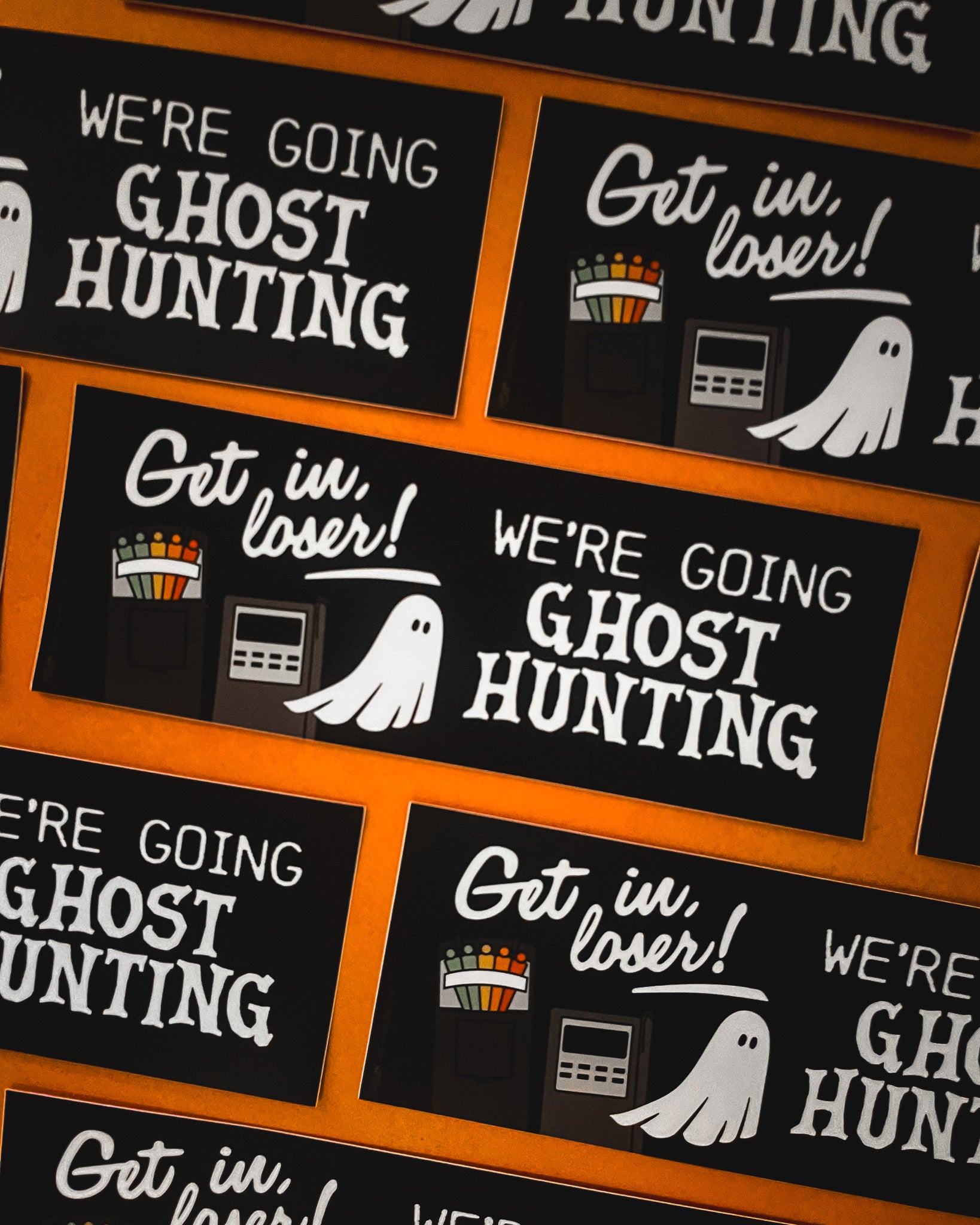 Ghost Hunter Bumper Sticker