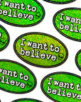 I Want To Believe Sticker