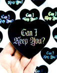 Spectral Sweetheart Glitter Sticker