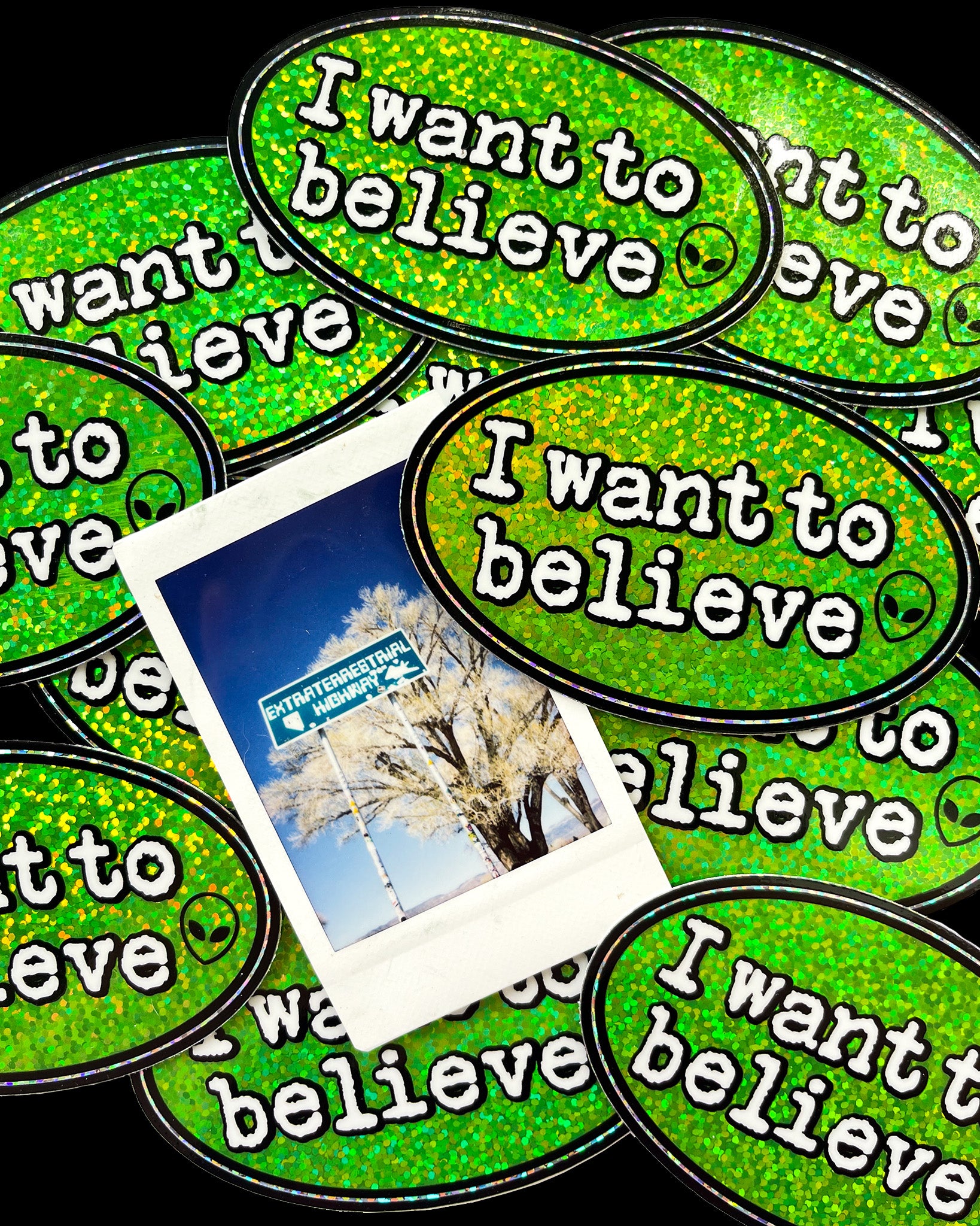 I Want To Believe Sticker