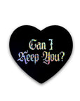 Spectral Sweetheart Glitter Sticker