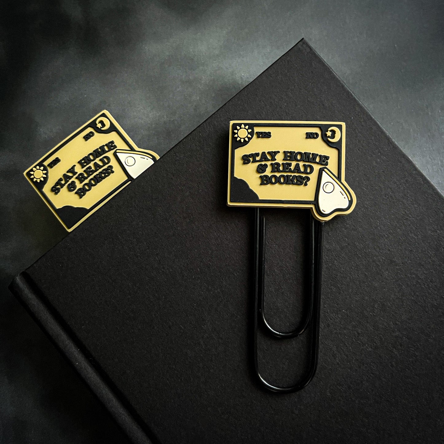 Stay Home Paperclip Bookmark