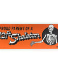 Proud Parent: 12-ft Skeleton Bumper Sticker