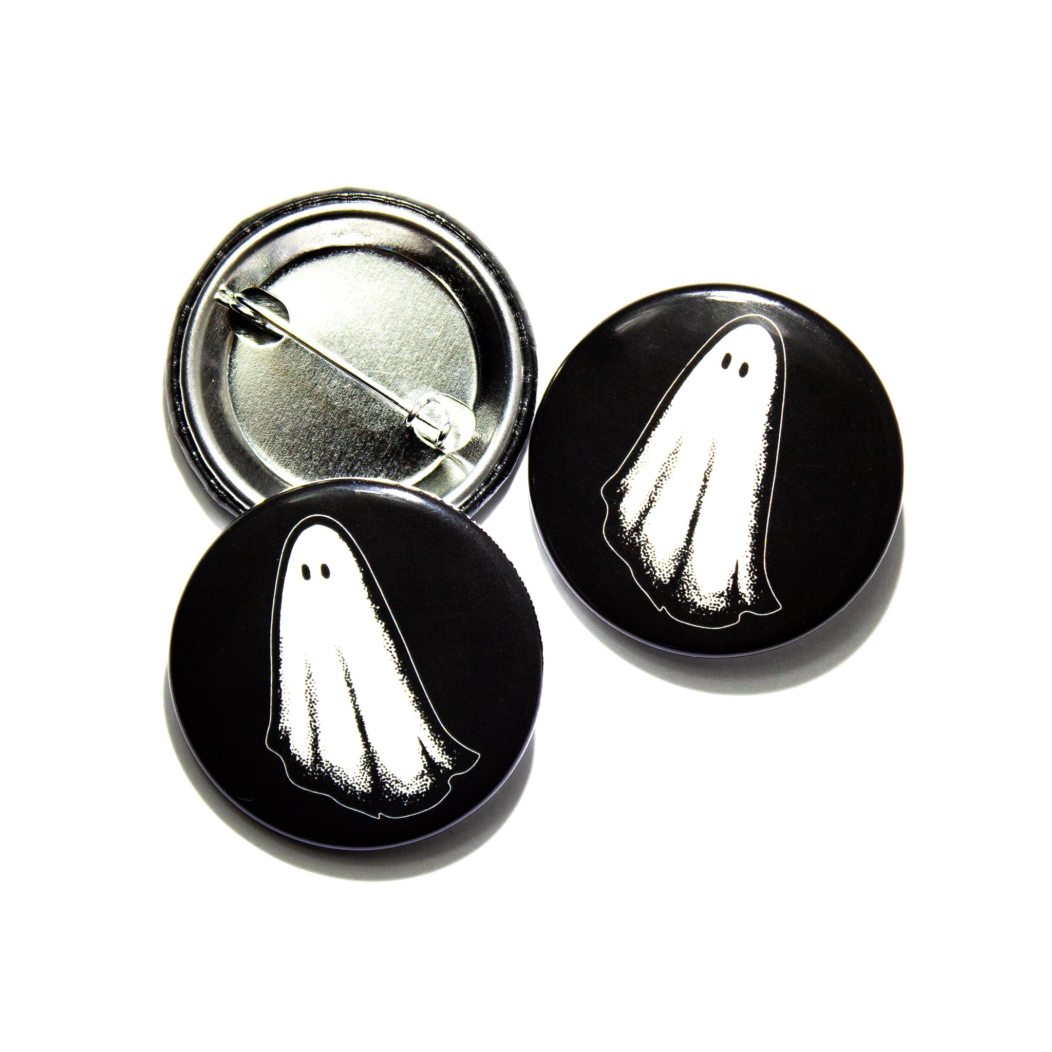 Ghostie Button (Glow-in-the-Dark)
