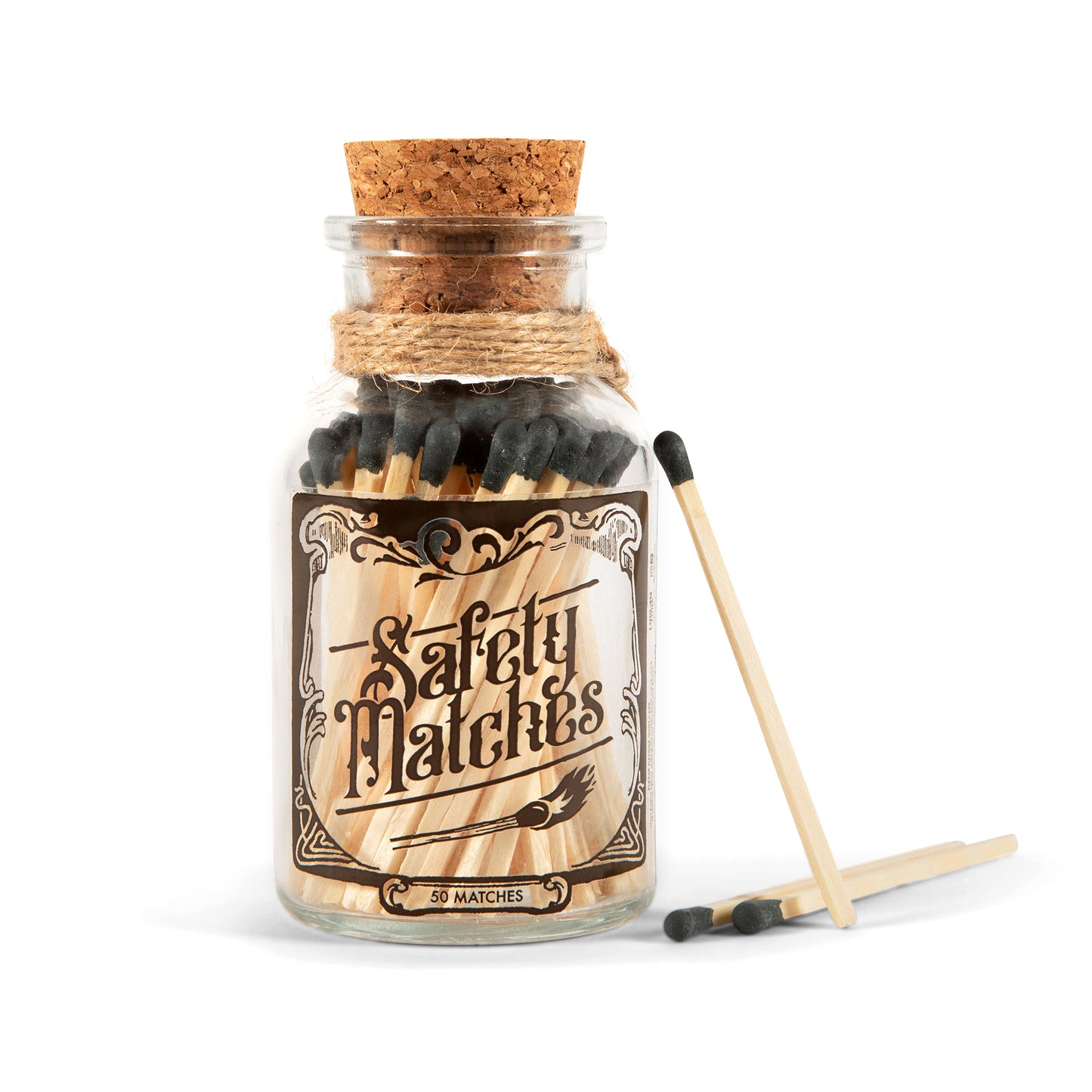 Glass Bottle - Safety Matches