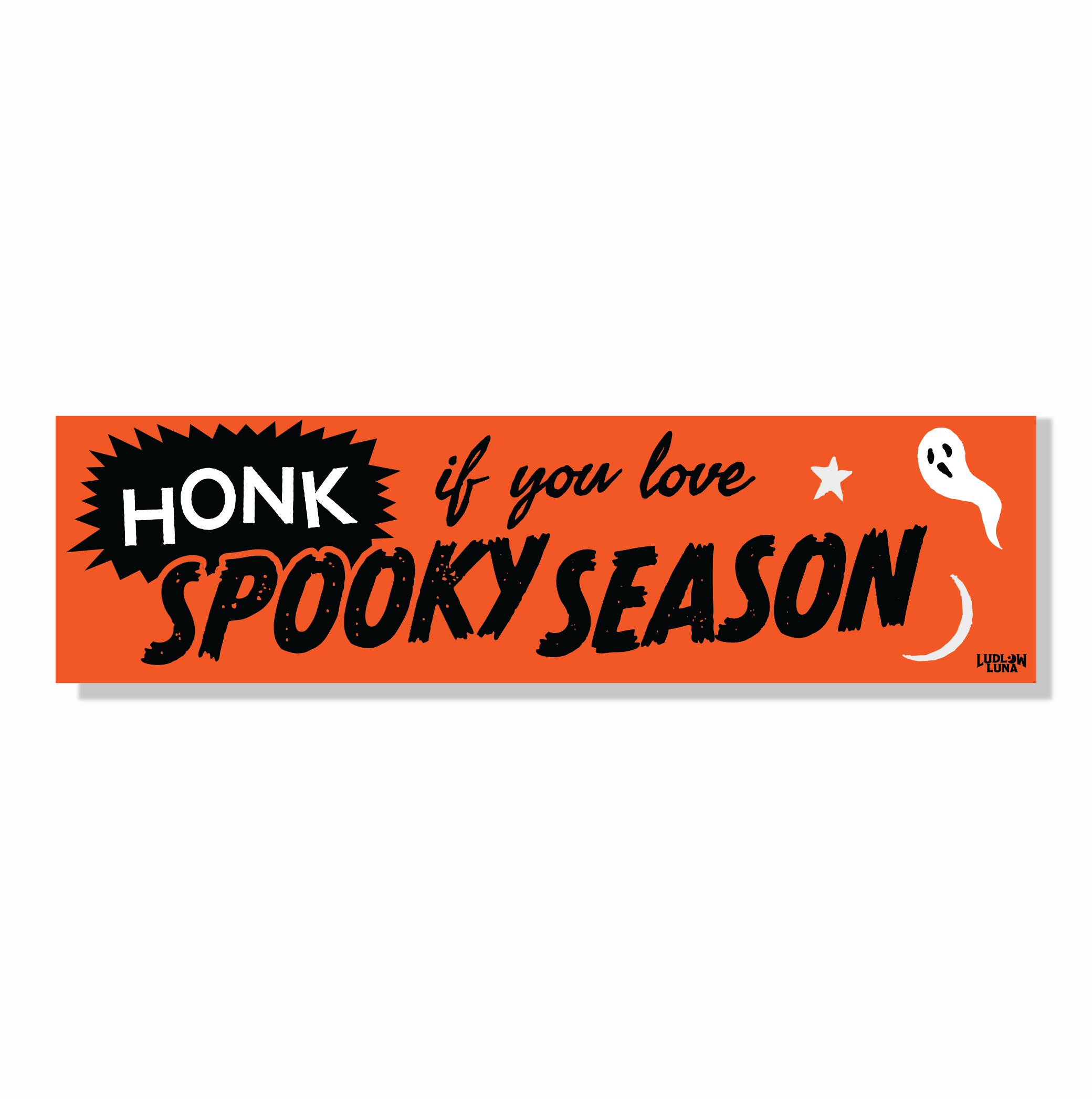 Spooky Season Bumper Sticker