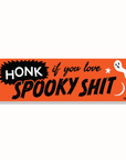Spooky Shit Bumper Sticker