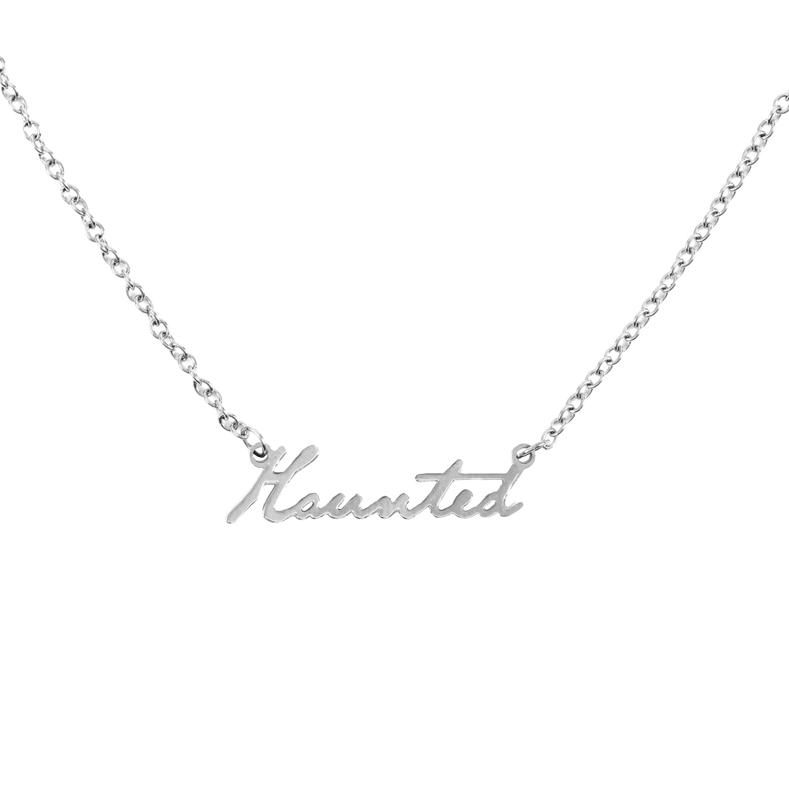 Haunted Sterling Silver Necklace