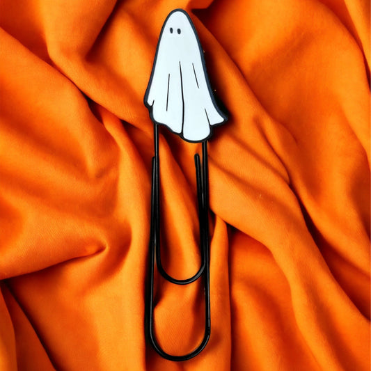 Ghost Paperclip Bookmark (Glow-in-the-Dark)