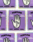 Book Fortune Glitter Sticker