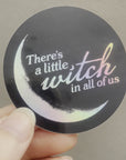[SECOND] Witch Glitter Sticker
