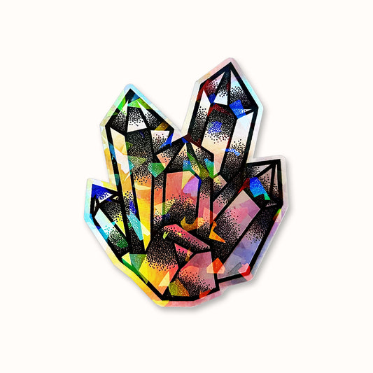Holographic Crystal Sticker