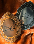 [SAMPLE] Witch Ornate Mirror Sticker (Silver)