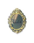 [SAMPLE] Witch Ornate Mirror Sticker (Silver)