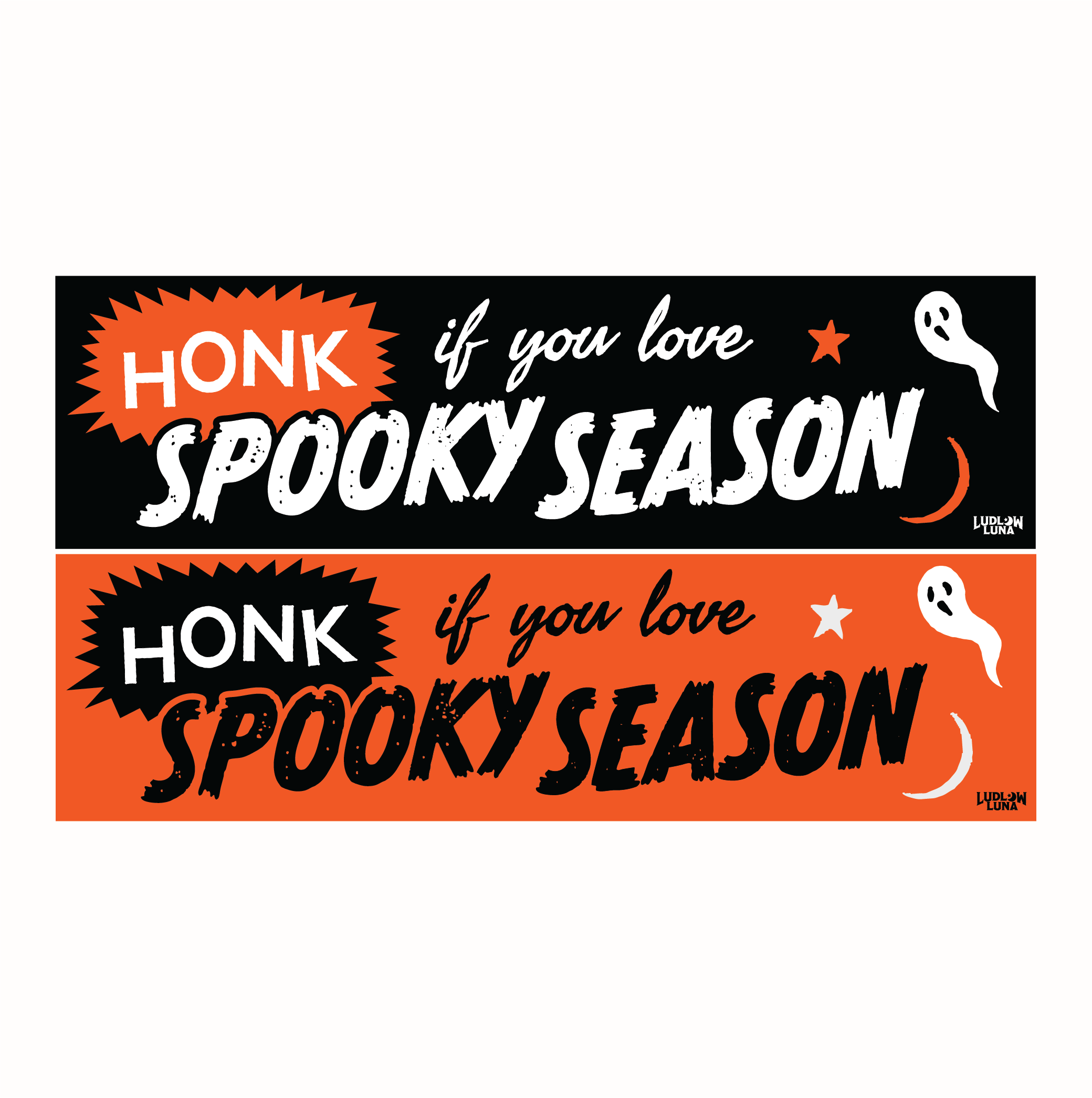 Spooky Season Bumper Sticker