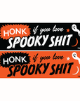 Spooky Shit Bumper Sticker