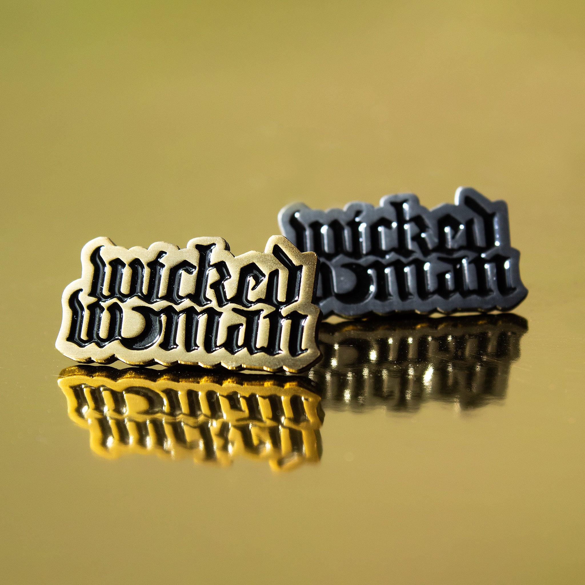 Wicked Woman Enamel Pin